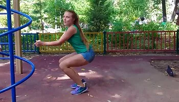 X-Sensual - Monroe Fox - insesto Trío de sesión de fitness follando