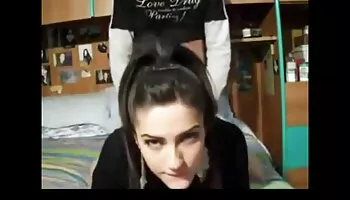 Joven ponoxxx bailarina rubia ama la polla vieja